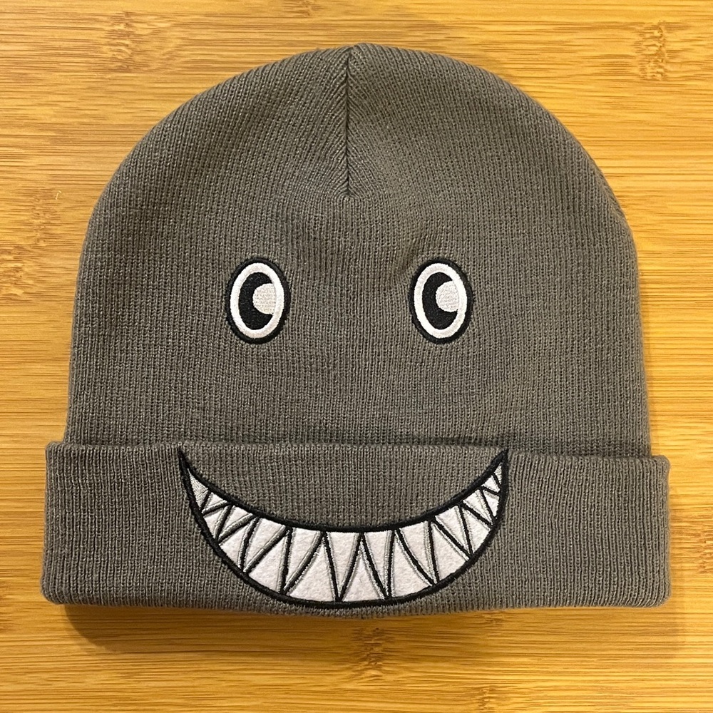 Athletech Gray Smiley Beanie